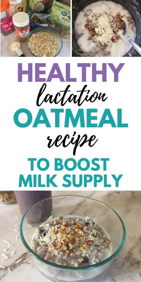 Lactation Oatmeal Recipes, Lactation Oatmeal, Lactation Granola, Best Chicken Soup Recipe, Chewy Granola Bars Homemade, Lactation Recipes Smoothie, Food For Breastfeeding Moms, Breastfeeding Nutrition, Milk Production Breastfeeding