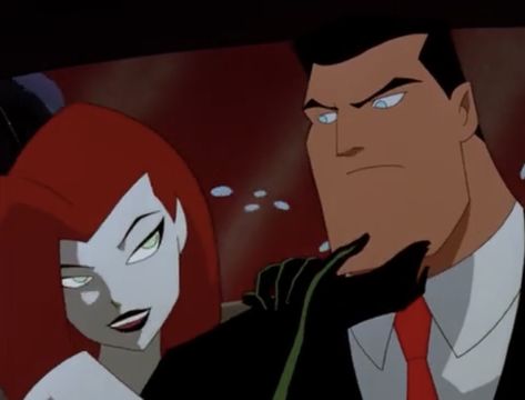 Poison Ivy And Batman, Red Head Cartoon, New Batman Adventures, Batman Adventures, Poison Ivy Dc Comics, Female Anatomy Reference, Poison Ivy Batman, The New Batman, Bruce Timm