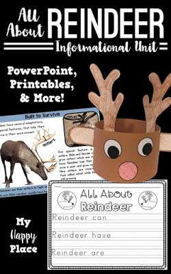 Reindeer Writing, Thematic Teaching, December Kindergarten, Christmas Units, Christmas Lesson, Christmas Teaching, Christmas Writing, Reindeer Craft, Holiday Classroom