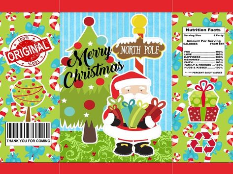 Christmas Candy Crafts, Christmas Candy Bar, Chips Bags, Xmas Treats, Sublimation Ideas Projects Inspiration, Snow White Party, Christmas Giveaways, Candy Crafts, Christmas Thank You