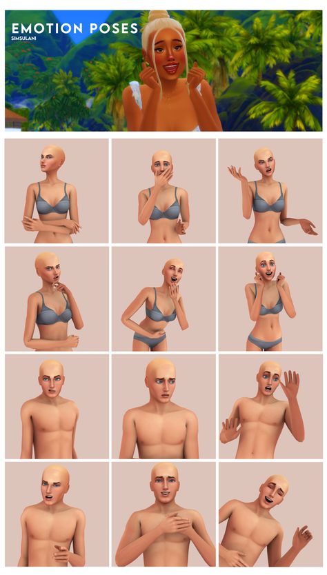 Sims 4 Reaction Poses, Sims 4 Expression Poses, Sims 4 Shocked Pose, Sims 4 Laughing Poses, Sims 4 Smile Pose, Sims 4 Smiling Poses, Sims 4 Poly Poses, Arguing Poses Sims 4, Sims 4 Cute Poses