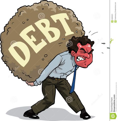 Debt Illustration, Meaningful Images, Presentation Pictures, News Logo, Fall Fitness, Business Cartoons, Life Drawing Reference, Heavy Burden, Drawing Examples