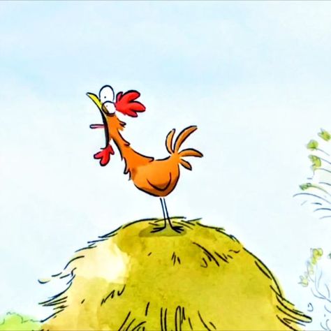 Rooster Cartoon Drawing, Chicken Illustration Cute, Chicken With Knife, Rooster Cartoon, Chick Illustration, Running Chicken, Chicken Cartoon, Cartoon Rooster, Chicken Drawing