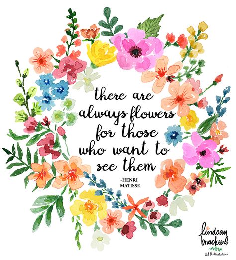 Lindsay Brackeen, Flower Signs, Floral Inspirational Quotes, Exodus Bible, Quotes Self Care, Inspirational Word Art, Encouraging Art, Words Art, Watercolor Typography