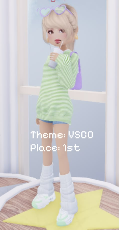 Vsco Girl Outfits Dress To Impress, Dti Vsco Outfit Inspo For Non Vip, Dti Vsco., Dress To Impress Roblox Game Outfit Ideas Mean Girl, Vaco Dress To Impress, Vsco Girl Dress To Impress, Di Vsco Theme, Dti Outfits Just Woke Up, Good Dti Outfits Non Vip