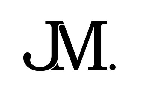 Jm Letter Design, M J Logo Love, M J Logo, Jm Initials, Jm Monogram, Jm Logo, J Letter Images, M Letter, Aesthetic Letters