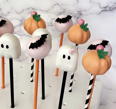 Spooky One First Birthday Desserts, Our Little Boo Is Turning Two Cake, Pink Halloween Cake Pops, Two Spooky 2nd Birthday Party Food, Boo Im Two Birthday Party Food, First Birthday Girl Themes October, October 2nd Birthday Girl, First Birthday October Girl, Boo Im Two Birthday Party Girl