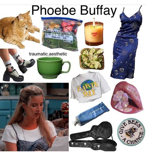 #plantmom #artsy #niche #fashion #retro #aesthetic Stereotypical 90s Outfit, Pheobe Aesthetic, Feminist Outfits Aesthetic, Phoebe Buffay Outfits Aesthetic, Phoebe Buffay Aesthetic, Phoebe Buffay Aesthetic Moodboard, Pheobe Buffay Outfit, Phoebe Bridgers Starter Pack, Aesthetic Pheobe Buffay