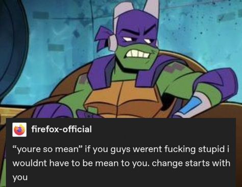 Donnie Tmnt Pfp, Casey Tmnt, Rottmnt Pfp, Teenage Mutant Ninja Turtles Funny, Rottmnt Donnie, Donatello Tmnt, Tmnt Characters, Ninja Turtles Funny, Ninja Turtles Artwork