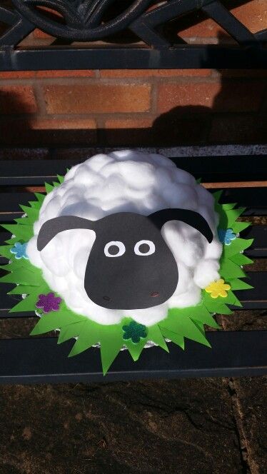 Shaun the Sheep Easter Bonnet Sheep Easter Bonnet, Easter Bonnets For Boys, Easter Bonnet Competition, Easter Bonnets, Easter Arts And Crafts, Easter Hat, Silly Hats, Easter Hats, Shaun The Sheep