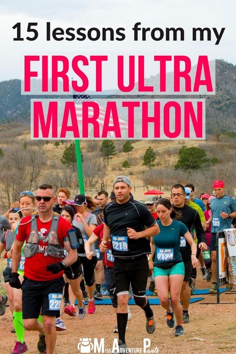 15 Weird, Funny, and Surprising Lessons From my First Ultramarathon — Miss Adventure Pants Marathon Cross Training, Ultra Marathon Quotes, Ultra Marathon Training, Rock Climbing Training, Marathon Gear, Trail Running Gear, Beginner Running, Gut Issues, Benefits Of Walking