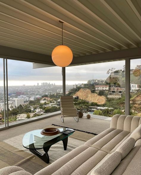 Rich House Interior, Bangkok House, Case Study House 22, Hollywood Hills Mansion, Stahl House, House By The Beach, Pierre Koenig, High Rise Apartment, La Aesthetic