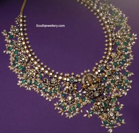 Victorian guttapusalu necklace photo Victorian Jewelry Necklace Gold Indian, Simple Guttapusalu Necklace, Gutha Poosalu Necklace, Victorian Collections Jewellery, Victorian Guttapusalu, Guttupusallu Necklace, Victorian Necklace Indian, Guttapusalu Necklace Gold, Victorian Jewelry Indian