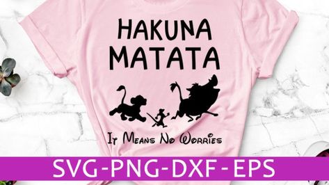 Disney svg – freesvgplanet Free Lion King Svg, Cricut Expression Projects, Lion King Svg, Hakuna Matata Shirt, Cricut Svg Files Free, Cricut Svgs, Mickey Love, Circuit Ideas, Cricut Expression