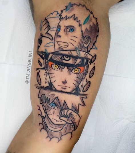 101 Awesome Naruto Tattoos Ideas You Need To See! | Outsons | Men's Fashion Tips And Style Guides Naruto Shippuden Tattoo Ideas, Arms Tattoos, Geeky Tattoos, Tato Naruto, Naruto Tattoos, Naruto Tattoo, Geek Tattoo, Tatuaje A Color, Tattoo Project