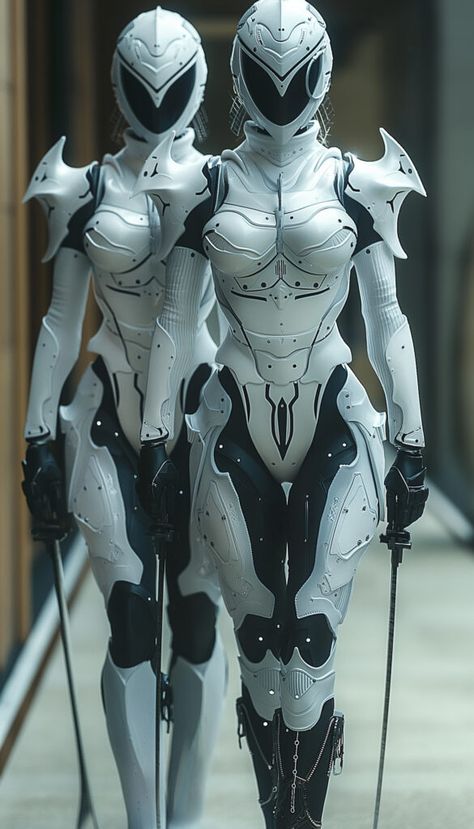 Discover and download free images #Futuristic Female Warriors: Elegance Meets Technology https://aifusionart.com/futuristic-female-warriors-elegance-meets-technology/?utm_source=facebook&utm_medium=social&utm_campaign=ReviveOldPost Futuristic Armour Female, Space Armor Female, Female Futuristic Armor, Futuristic Fashion Women Dresses, Female Armor Concept Art, Futuristic Female Character Concept, Futuristic Armor Concept Art, Futuristic Fantasy Fashion, Futuristic Mercenary