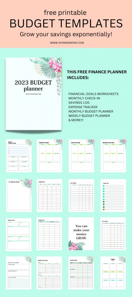 Free Printable Budget Planner, Free Budget Planner, Financial Budget Planner, Financial Planner Printables, Printable Budget Planner, Free Budget Printables, Budget Planner Free, Weekly Budget Planner, Money Template