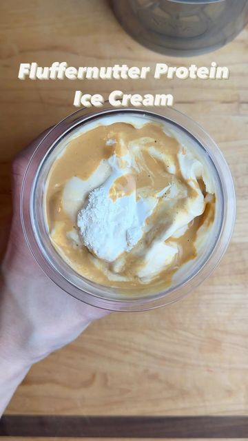 Fluffernutter Sandwich, Fluffer Nutter, Creami Recipes, Protein Ice Cream, Protein Treats, Ninja Creami, Healthy Ice Cream, Peanut Butter Lovers, T Love