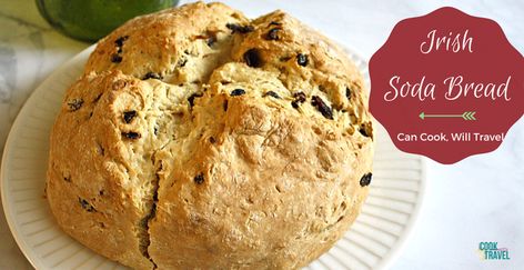 Dairy Free Irish Soda Bread, Travel Dairy, Irish Soda Bread Muffins, Irish Bread, Soda Bread Recipe, Irish Soda Bread Recipe, Beer Cheers, Irish Soda, Irish Soda Bread