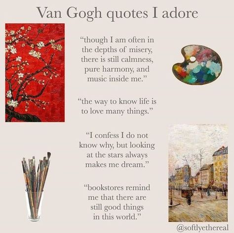 Van Gogh Quotes, Arte Van Gogh, Vie Motivation, Van Gogh Art, Poem Quotes, Poetry Quotes, Quote Aesthetic, Pretty Words, Vincent Van Gogh