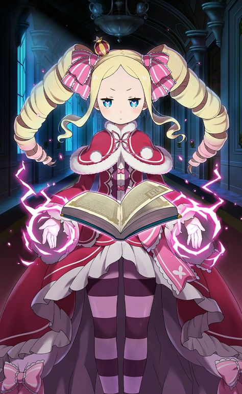 Re:zero Beatrice, Beatrice Re Zero, Re Zero Wallpaper, Magic Design, Re Zero, Anime Angel, Anime Boys, Another World, All Anime