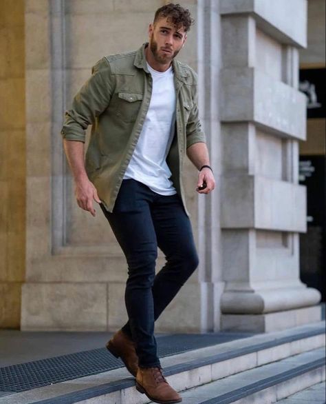 Mens Smart Casual Outfits, Mens Business Casual Outfits, Shirt Outfit Men, Mens Casual Outfits Summer, Smart Casual Men, Men Fashion Casual Shirts, Stylish Men Casual, Mens Casual Dress Outfits, Men Stylish Dress