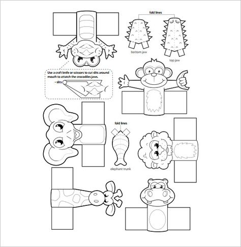 11+ Finger Puppet Templates – Free PDF Documents Download! | Free & Premium Templates Zoo Animals Craft, Finger Puppet Template, Paper Finger Puppets, Hippo Crafts, Puppet Template, Zoo Crafts, Zoo Animal Crafts, Animals Craft, Monkey Puppet