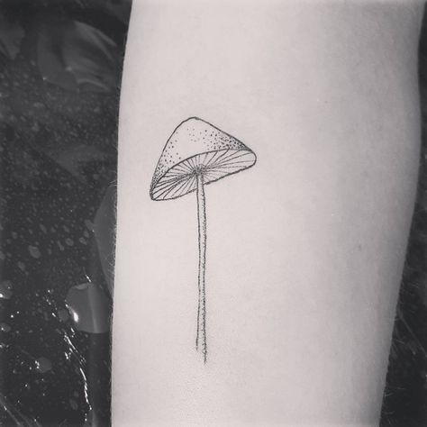 Mushroom tattoo #boscardin #tattoo #mushroom Waterlilly Tattoo, Tattoo Mushroom, Mushroom Tattoo Ideas, Flower Hip Tattoos, Dna Tattoo, Molecule Tattoo, Cuff Tattoo, Mushroom Tattoo, Art Flash