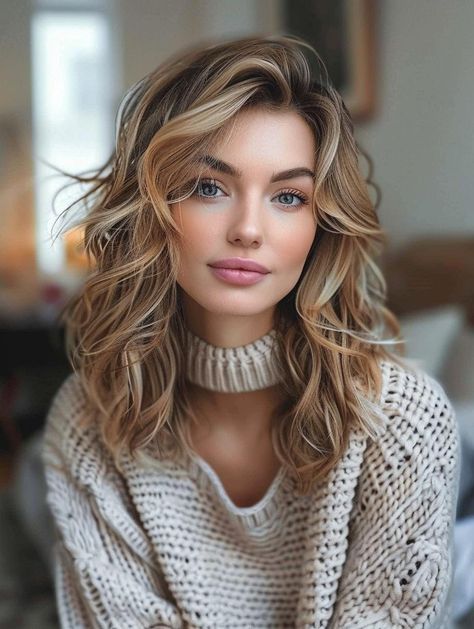 Explore Top Medium Wavy Hairstyle Ideas for a Fresh Look Red Hair Updo, Medium Wavy Hairstyles, Wavy Hairstyle, Womens Haircuts Medium, Bob Haircut Curly, Wavy Hairstyles Medium, Blonde Bob Hairstyles, Romantic Hairstyles, Wavy Hairstyles