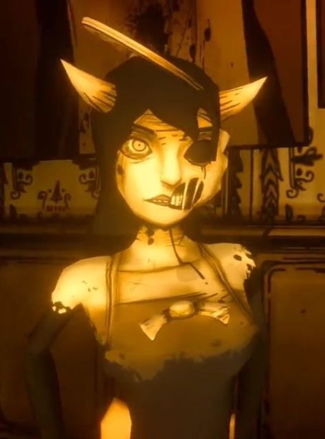 Bendy Art, Ink Demon, Alice Angel, Fandom Games, Ink Machine, Gcse Art, Bendy And The Ink Machine, Indie Games, Horror Game