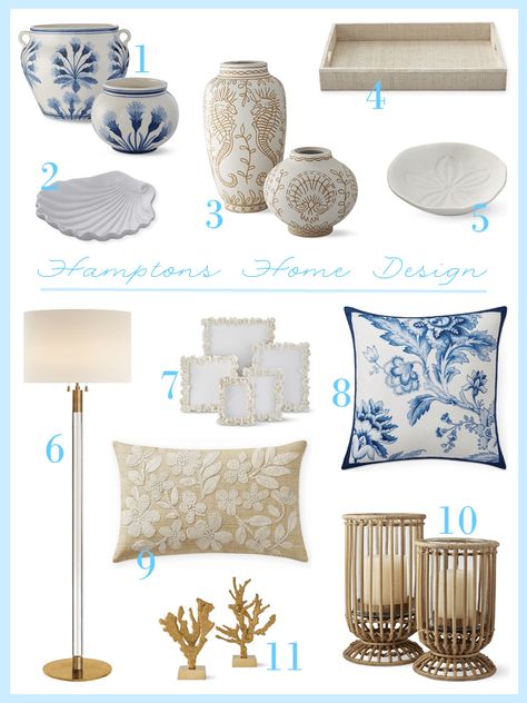 How to get the perfect hamptons look in your home Hamptons Design, Small Condo Decorating, Pink Home Accessories, Hamptons Style Decor, Silver Home Accessories, Home Bedroom Design, Gold Home Accessories, Vintage Home Accessories, Coastal Living Rooms