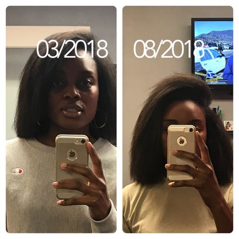 No chemicals, hair growth, blow out, realistic 5 months growth Two Months Hair Growth, 3 Month Hair Growth, 3 Month Buzzcut Growth, 6 Month Hair Growth, Hair Growth Progress 6 Months, Hair Growth Per Month, 4c Hair Growth, Blow Out, 4c Hair