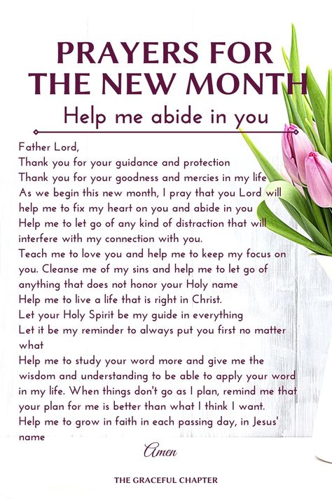 Prayers for the new month - Help me abide in you Prayer For New Month December, Happy New Month Prayers December, New Month Bible Verses, Prayer For New Month November, Prayers For The Month Of October, New Month Declarations, Happy New Month April Prayer, May Blessings Month Of, Prayers For A New Month