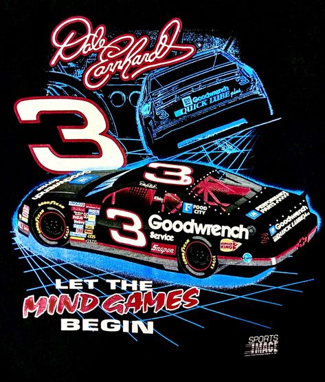 Nascar Logo Design, Nascar Graphic Design, Racing Graphics, Nascar Cars Design, Nascar Design, Nascar Artwork, Vintage Nascar Tee, Streetwear Inspiration, Bored Board