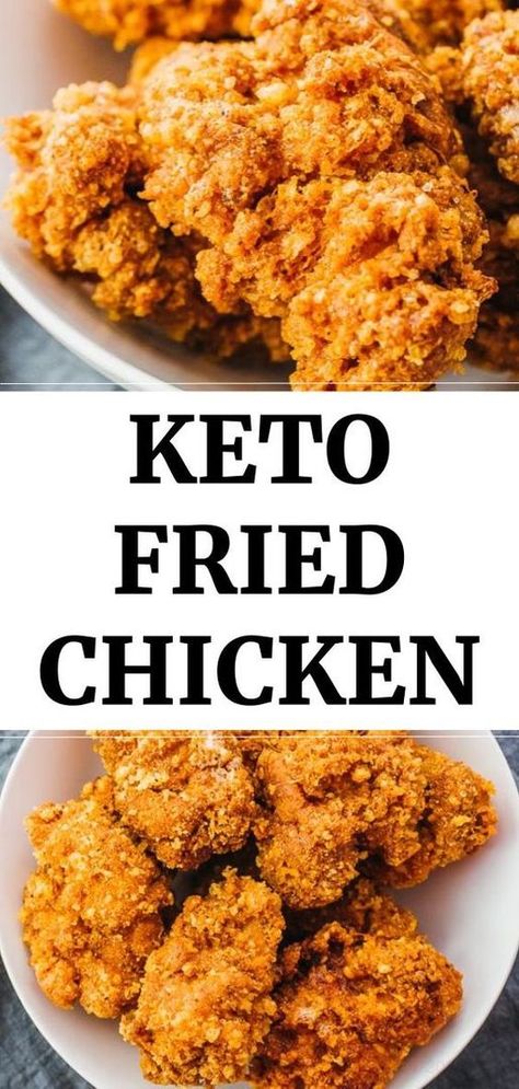 Keto Fried Chicken, Desayuno Keto, Comidas Keto, Making Fried Chicken, Boiled Egg Diet Plan, Low Carb Meal, Keto Vegan, Resep Diet, Recetas Keto