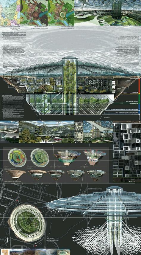 Architecture Animation, Computer Architecture, Arcology, Future Buildings, Eco City, Underground Cities, Marker Set, Green Architecture, Lego Architecture