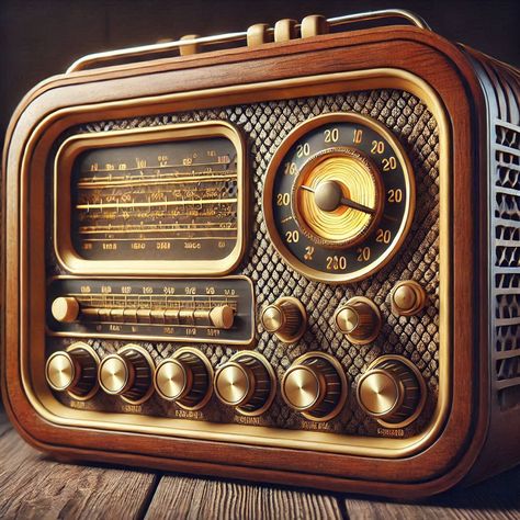 Old Radio Aesthetic, Radio Aesthetic, Old Radio, Retro Gadgets, Old Radios, Radios, Gadgets, Art