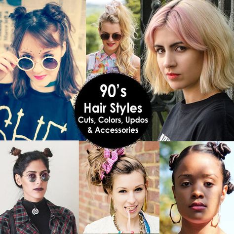 Lol 90s Grunge Hairstyles, Grunge Hairstyles, 90s Grunge Hair, Hair Clips 90s, Hairstyles And Colors, 90s Hair, 90s Fashion Grunge, 90s Theme, 90s Party