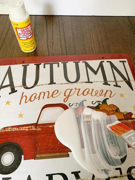 Dollar Tree Calendar Crafts 2023, Dollar Tree Calendar Crafts, Harvest Sign, Welcome Signs Front Door, Calendar Craft, Calendar Pictures, Tree Signs, Diy Calendar, Farmhouse Ideas