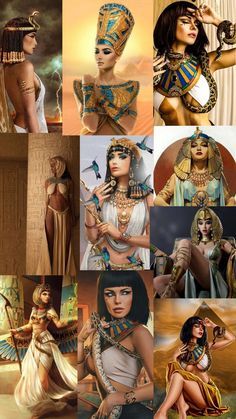 Cleopatra Photoshoot, Cleopatra Wallpaper, Queen Cleopatra, Goddess Aesthetic, Flamingo Wallpaper, Ballet Workout, Ancient Egyptian Gods, Egyptian Queen, Ancient Egyptian Art