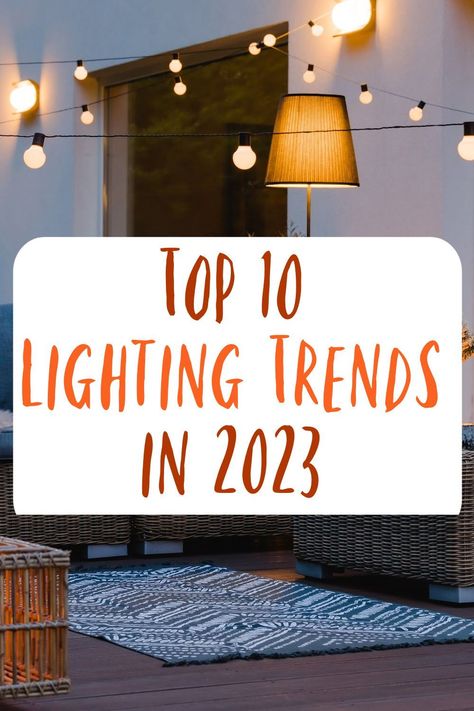 A look at the 10 top lighting trends in 2023 - interior design trends in lights! 2023 Lamp Trends, 2023 Pendant Lighting Trends, Trending Lighting 2023, Lighting Trends 2023 Interior Design, Lamp Trends 2023, Home Ambient Lighting, Trending Light Fixtures 2023, 2023 Light Fixture Trends, Interior Wall Lights Living Room