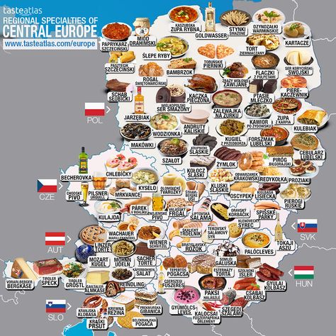 Dishes Around The World, Food From Different Countries, European Dishes, Food Map, Foods From Around The World, Regional Food, Around The World Food, European Cuisine, American Dishes