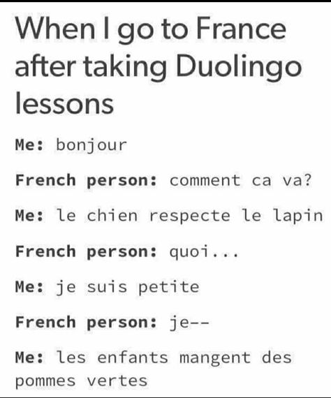 Bilingual Humor, French Puns, Duolingo Memes, Language Jokes, Funny French, Funny Jokes For Kids, Baggy Shorts, French Words, Jokes For Kids