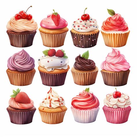 🧁✨ Sweeten Up Your Projects with Our Cupcake Clip Art! ✨🧁 Introducing our deliciously delightful Cupcake Clip Art collection! Cupcake Clip Art, Moon And Stars Wallpaper, Cupcake Clipart, Colorful Cupcakes, Birthday Party Invites, Cute Cupcakes, Party Invites, Unique Crafts, Pot Holder