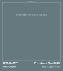 Benjamin Moore Mineral Alloy, Williamsburg Blue Paint Color, New England Paint Colors, Bm Providence Blue, Wyeth Blue Benjamin Moore, Providence Blue Benjamin Moore, Normandy Benjamin Moore, Benjamin Moore Normandy, Blue Wainscoting