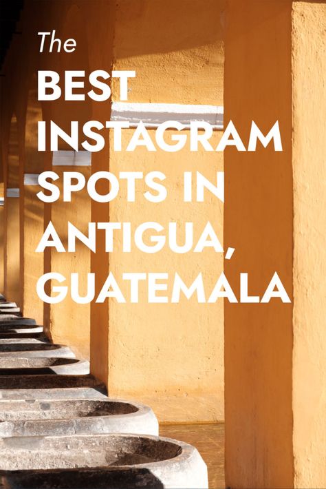 Read this guide to learn about the top landmarks in Antigua Guatemala for travel photography and tourism. If you visit Antigua I would recommend a visit to these three locations. #Antigua #Guatemala #Photography #Locations Guatemala Instagram Captions, Antigua Guatemala Photography, Guatemala Photography, Açaí Bowls, Epic Photography, Instagram Locations, Guatemala City, Location Photography, Instagram Photography