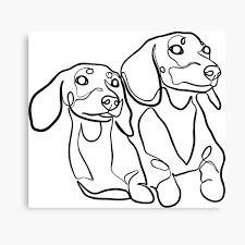 Dog Face Drawing, Dachshund Drawing, Puppy Crafts, Tattoo Art Drawings, Ink Sketch, Fine Line Tattoos, Dog Face, Line Tattoos, Nature Animals