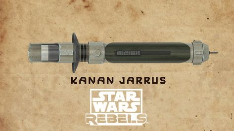 Star Wars Kanan Jarrus, Star Wars Kanan, Legacy Lightsaber, Kanan Jarrus, Edge Of The Empire, Ezra Bridger, Leia Star Wars, Star Wars Light Saber, Galaxy's Edge