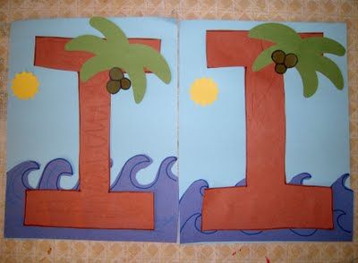 I Is For Island Craft Preschool, Lowercase Letter Crafts, Letter I Crafts For Preschoolers Ice Cream, Lower Case E Craft, Ocean Letters Preschool, K Is For Koala, Letter I Activities, Letter L Crafts, Letter I Crafts