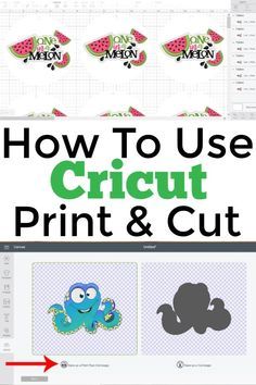 How To Use The Print And Cut Feature In Cricut Design Space - Tastefully Frugal Cricut Air 2, Cricut Explore Air Projects, Cricut Help, Cricut Print And Cut, How To Use Cricut, Cricut Supplies, Cricut Explore Projects, Cricut Expression, Projets Cricut